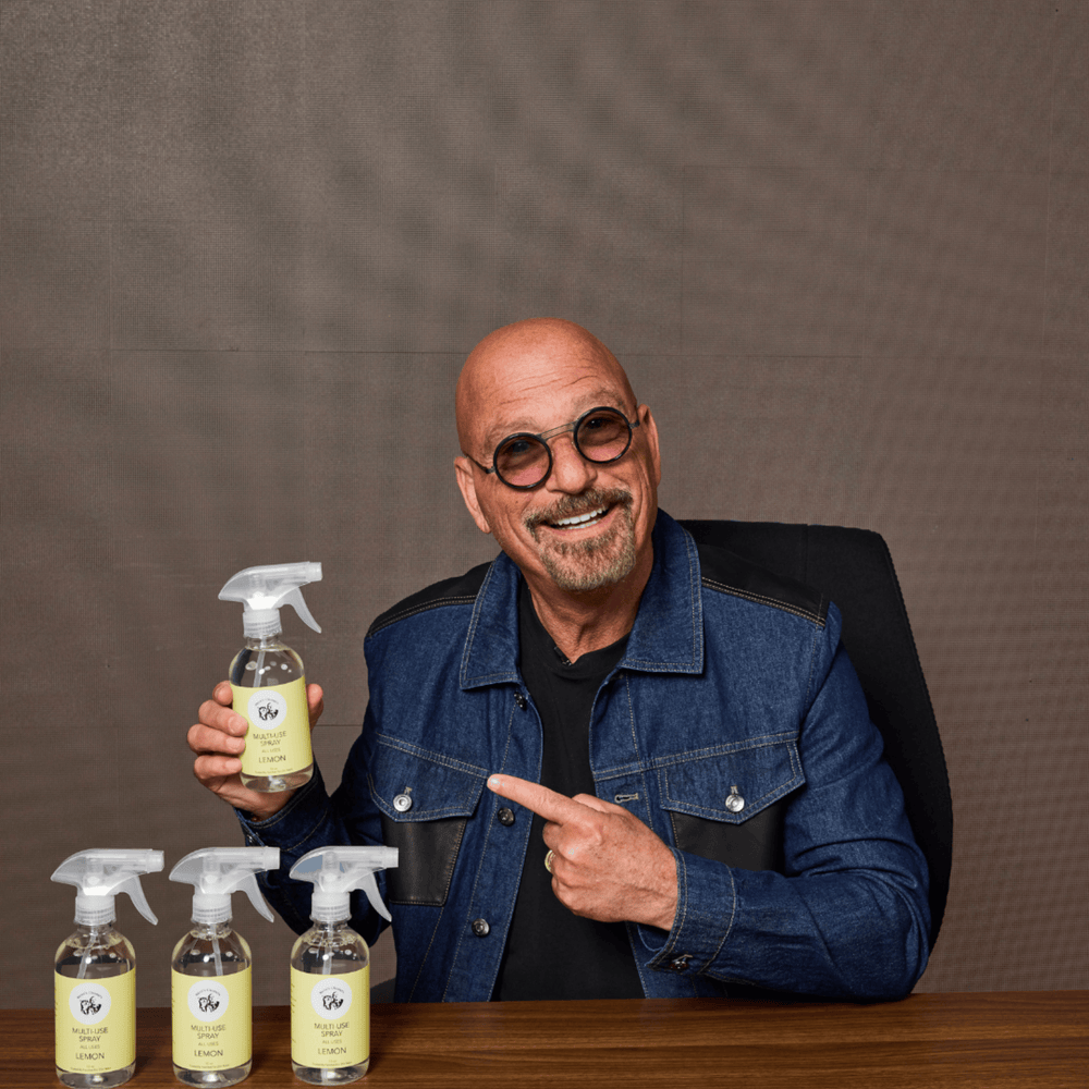 Partnered with Howie Mandel - The Clean Freak
