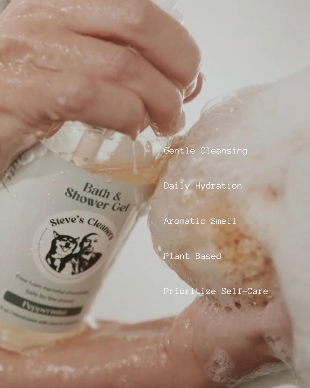 Peppermint Bath & Shower Gel