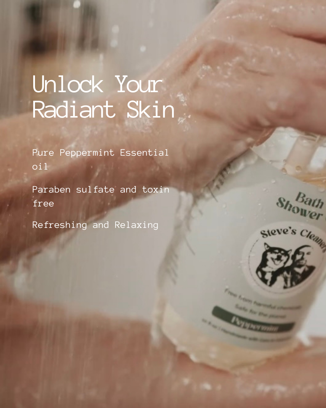 Peppermint Bath & Shower Gel