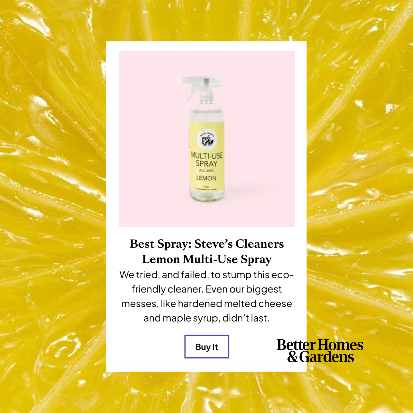 Everyday Multi-Use Spray Lemon