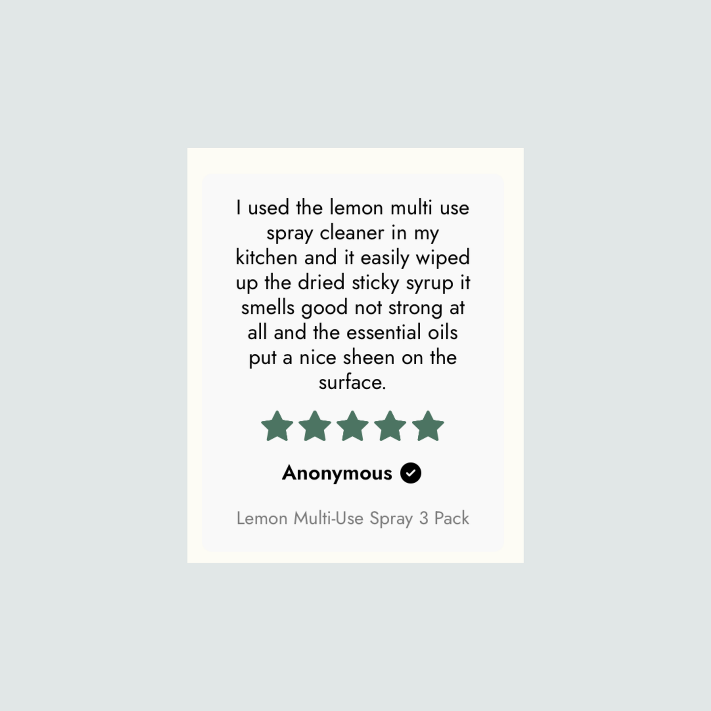 Lemon Multi-Use Spray