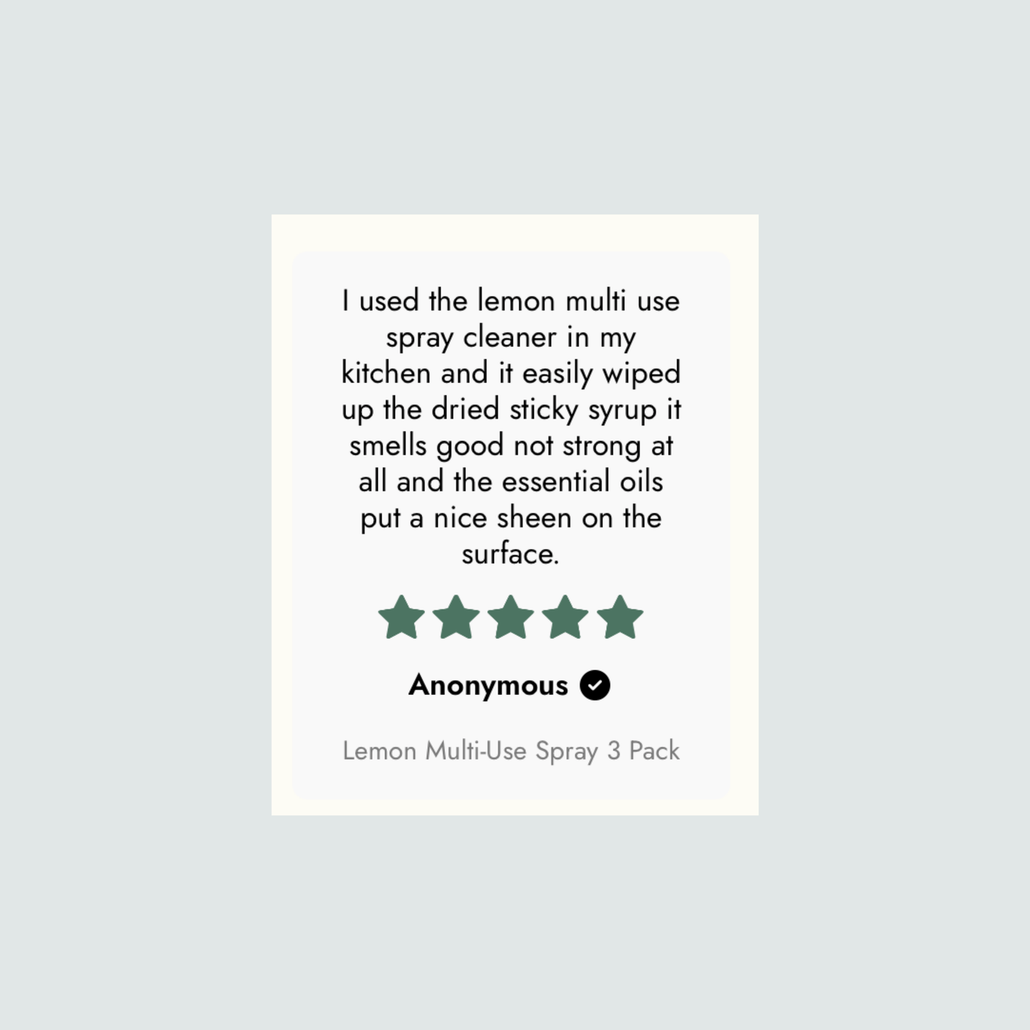 Lemon Multi-Use Spray