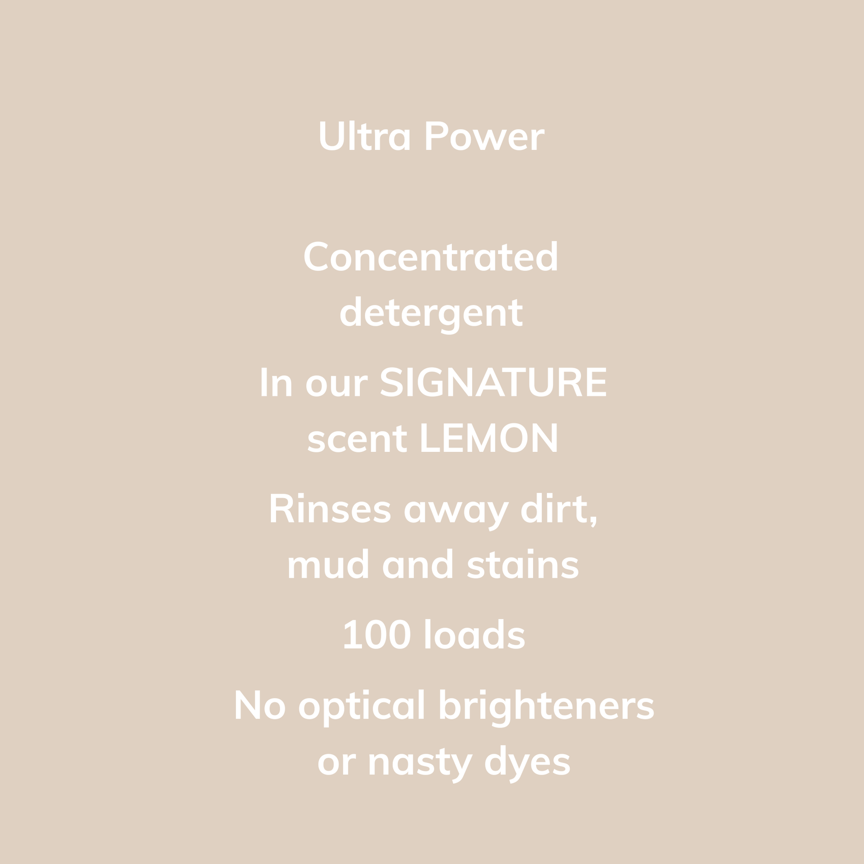 Lemon Laundry Detergent