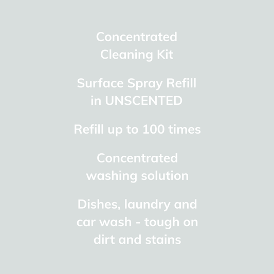 Refill + General Washing Bundle Unscented