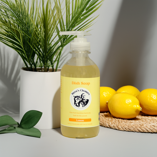 Lemon Dish Soap | SLS-Free, Plant-Based Dish Detergent